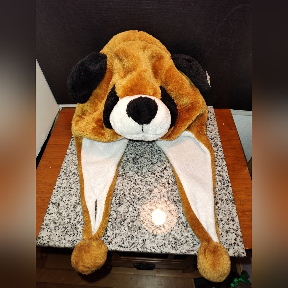 Plush Fun Animal Hat One Size Cap Polyester with Fleece Lining. True Gear North.